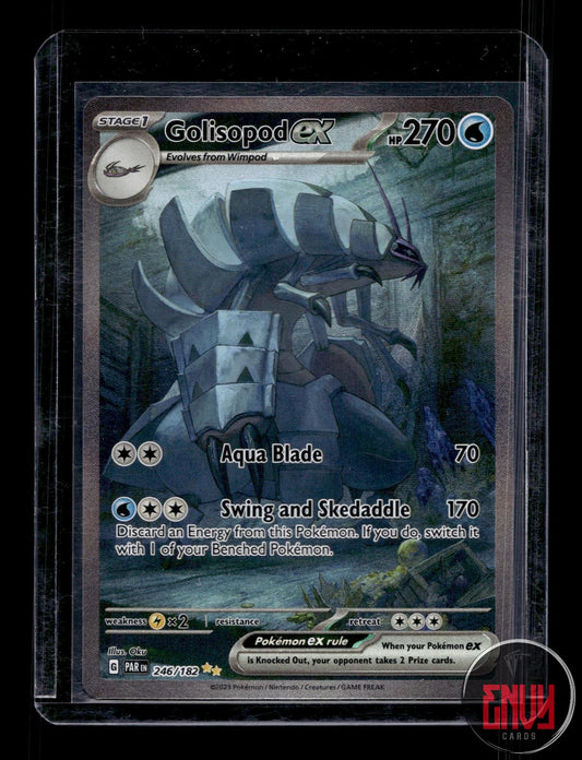 Golisopod ex NM 246/182 Special Illustration Rare Paradox Rift Pokemon Holo