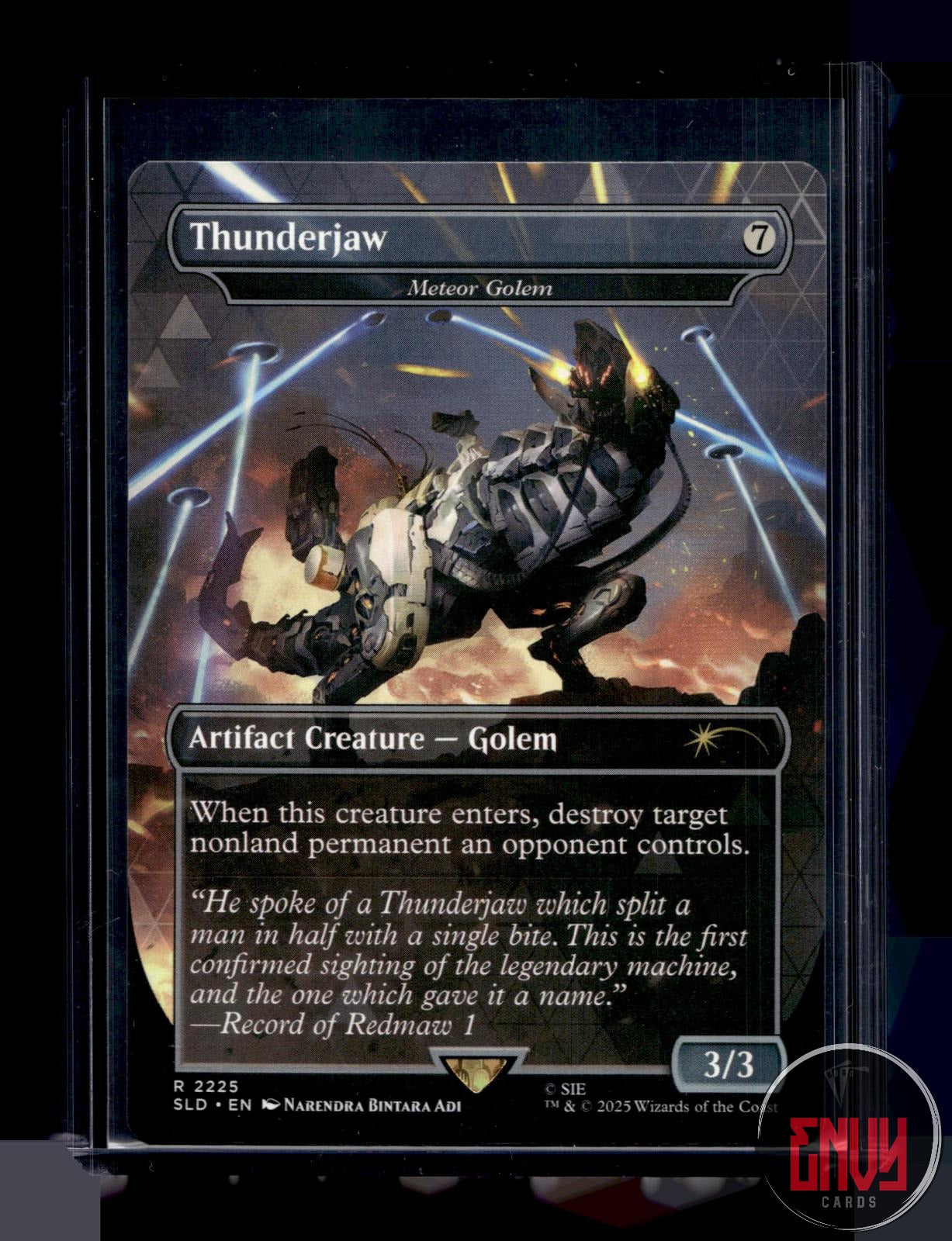 Thunderjaw - Meteor Golem LP 2225 SLD Magic: The Gathering