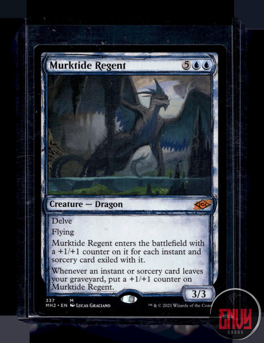 Murktide Regent (Showcase) LP 337 Mythic Modern Horizons 2 Magic: The Gathering