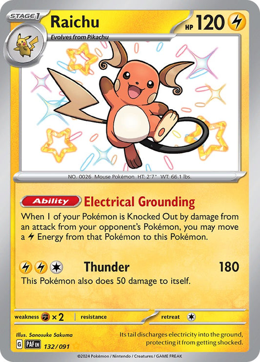Raichu - 132/091 [PAF - 132/091]