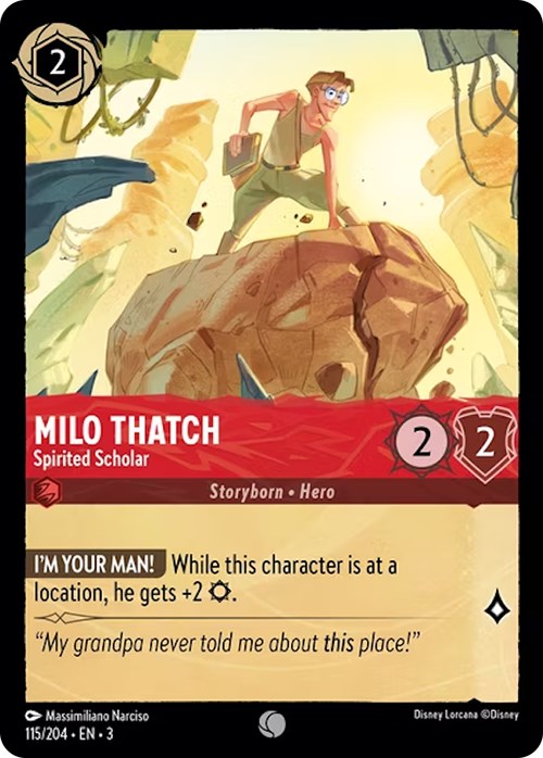 Milo Thatch - Spirited Scholar [3 - 115/204]
