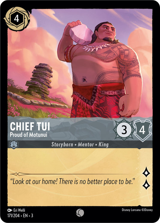 Chief Tui - Proud of Motunui [3 - 171/204]