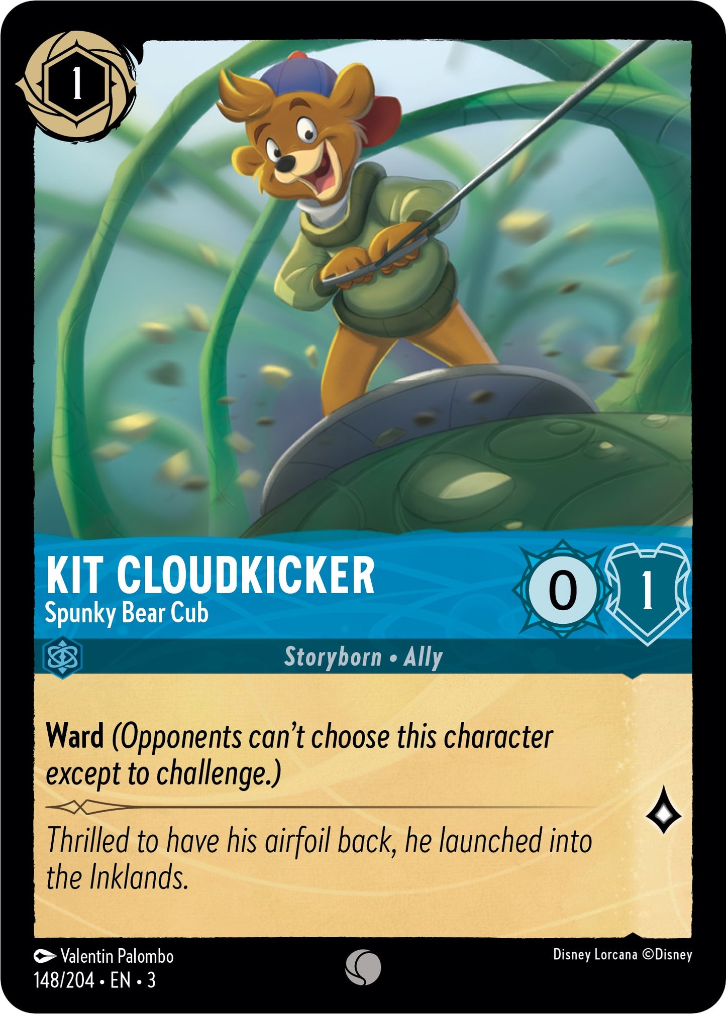 Kit Cloudkicker - Spunky Bear Cub [3 - 148/204]