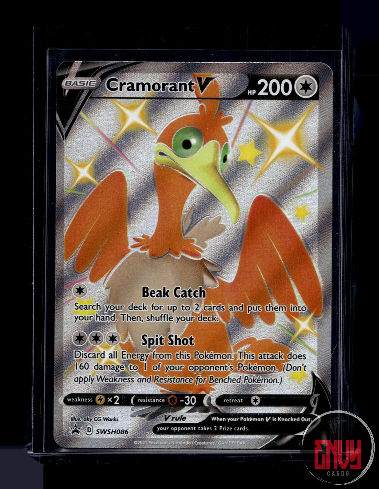 Cramorant V Near Mint SWSH086 Promo Sword & Shield Promo Pokemon