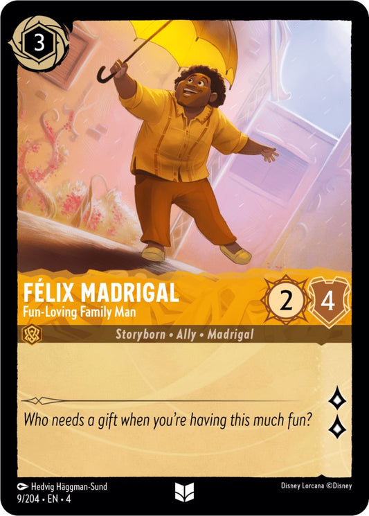 Felix Madrigal - Fun-Loving Family Man [4 - 9/204]