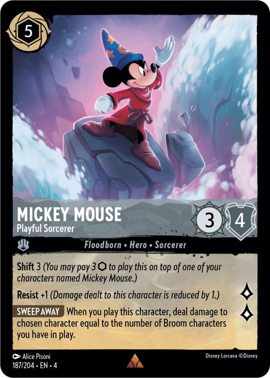 Mickey Mouse - Playful Sorcerer [4 - 187/204]