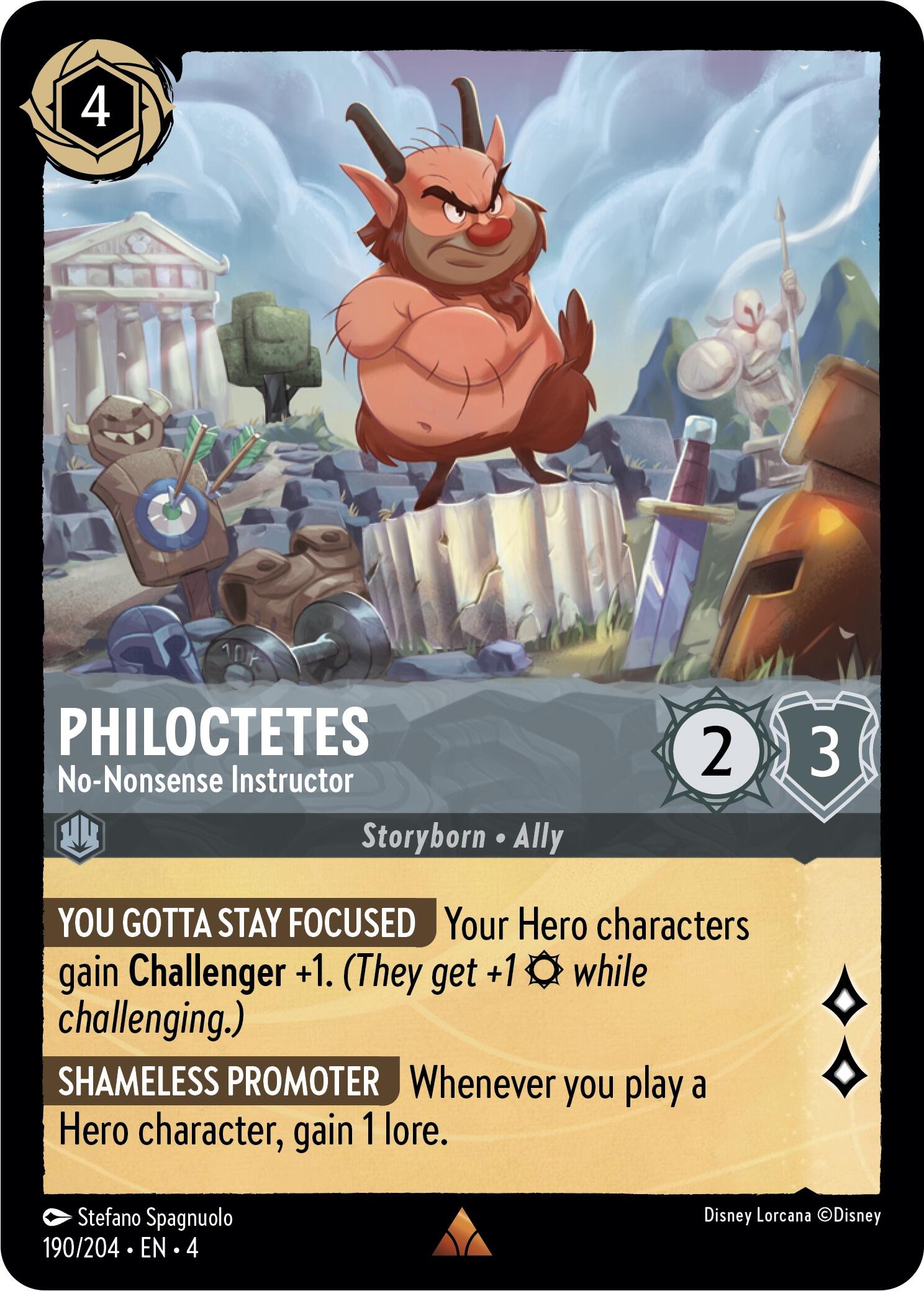 Philoctetes - No-Nonsense Instructor [4 - 190/204]