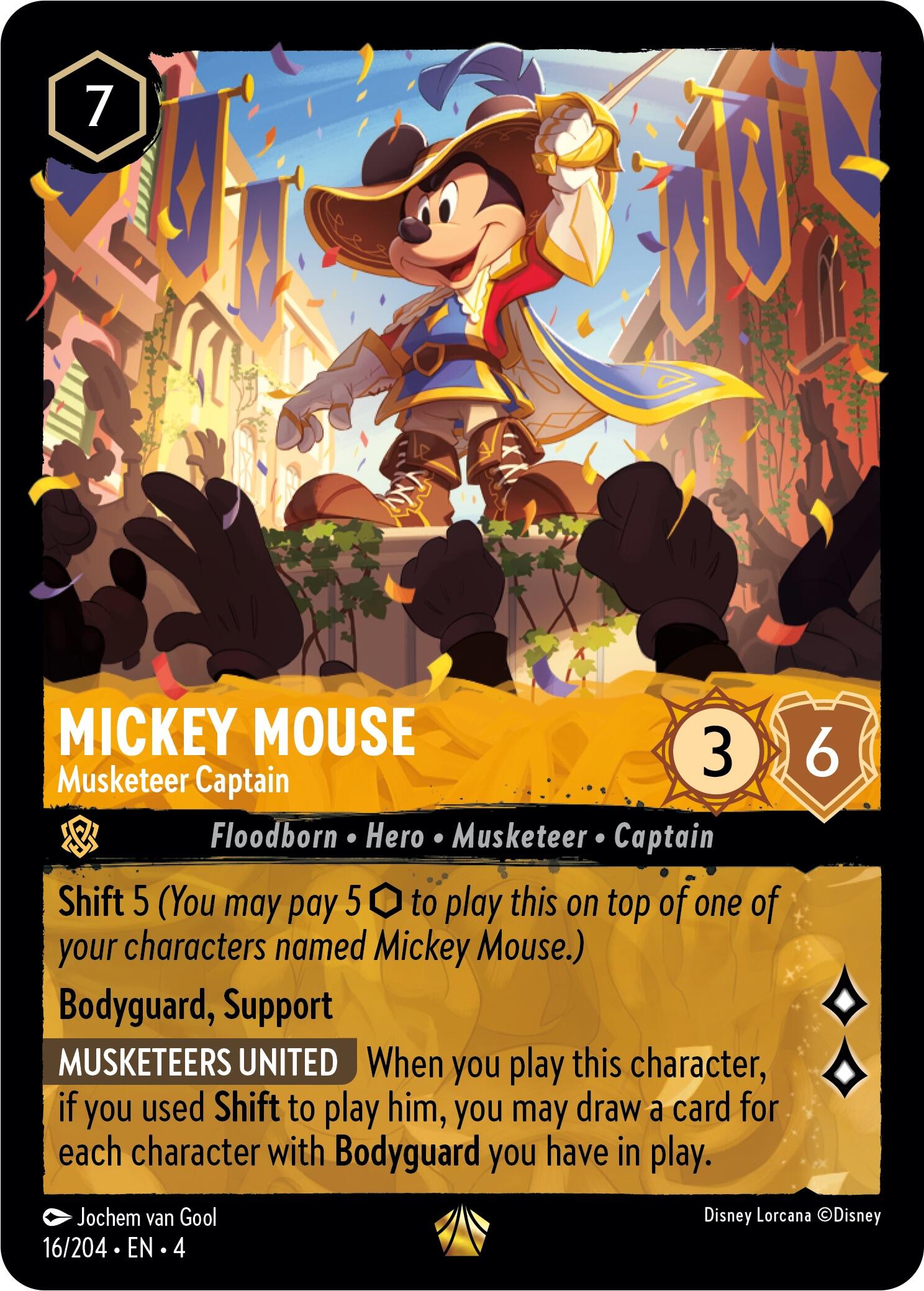 Mickey Mouse - Musketeer Captain [4 - 16/204]