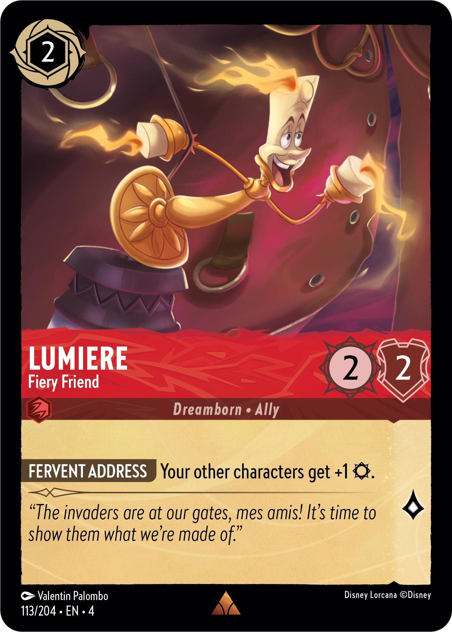 Lumiere - Fiery Friend [4 - 113/204]