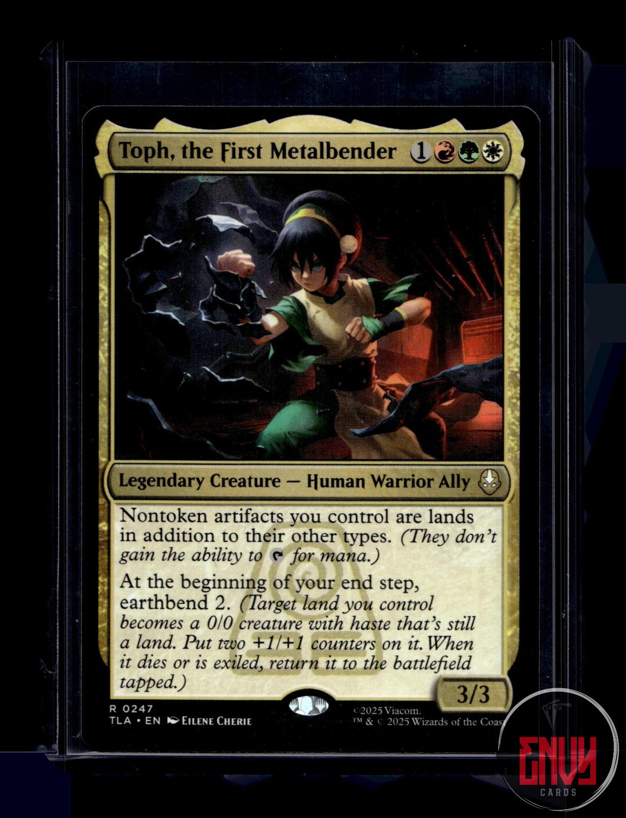 Toph, the First Metalbender NM 247 Avatar: TLA Magic: The Gathering