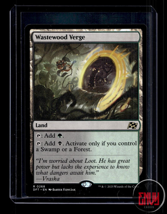 Wastewood Verge Near Mint 268 Rare Aetherdrift Magic: The Gathering