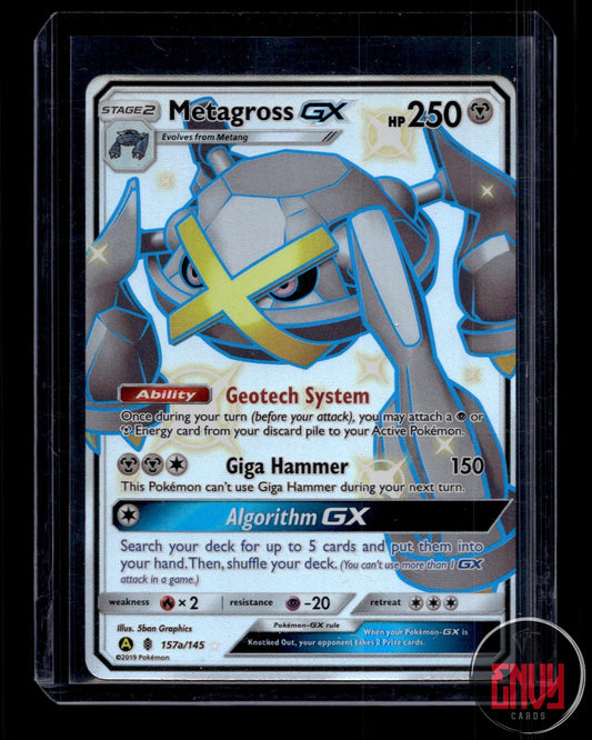 Metagross GX Near Mint 157A/145 Promo Alternate Art Promos Pokemon Holo