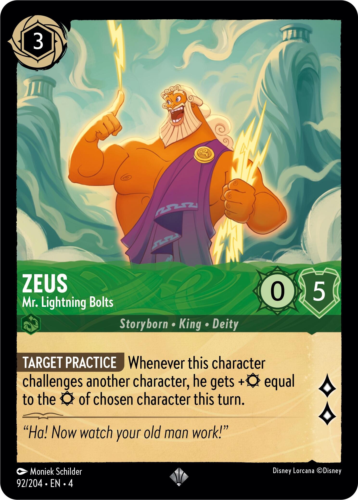 Zeus - Mr. Lightning Bolts [4 - 92/204]