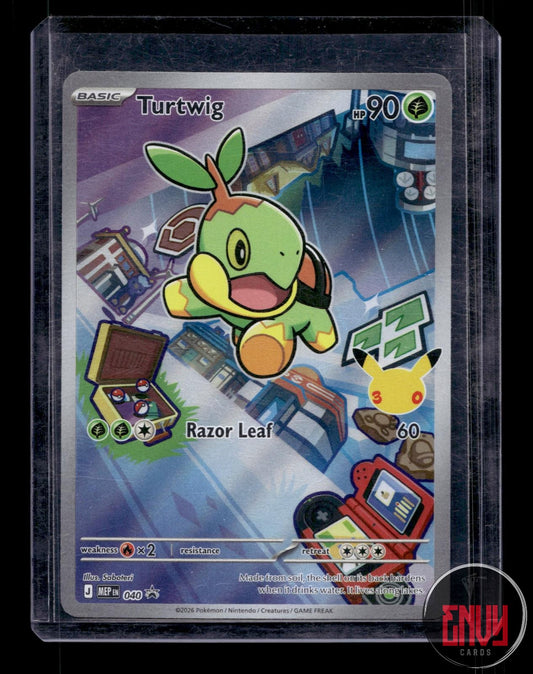 Turtwig Near Mint 040 Promo ME: Mega Evolution Promo Pokemon