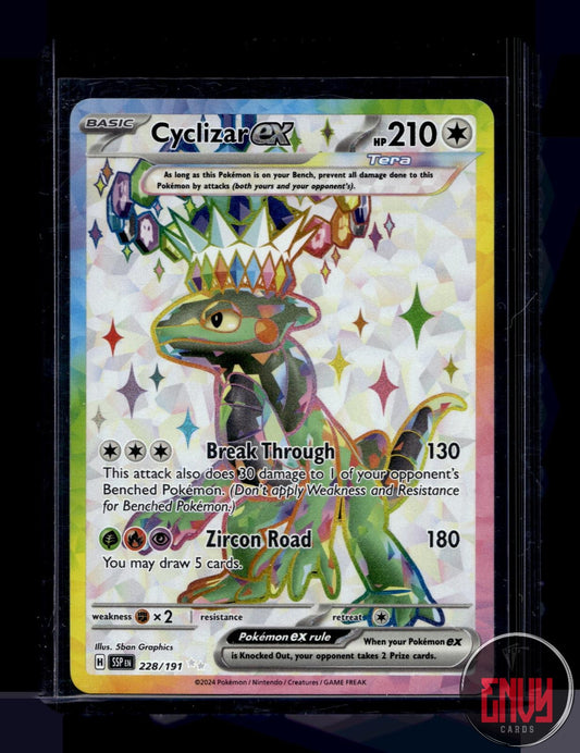 Cyclizar ex Near Mint 228/191 Ultra Rare Surging Sparks Pokemon