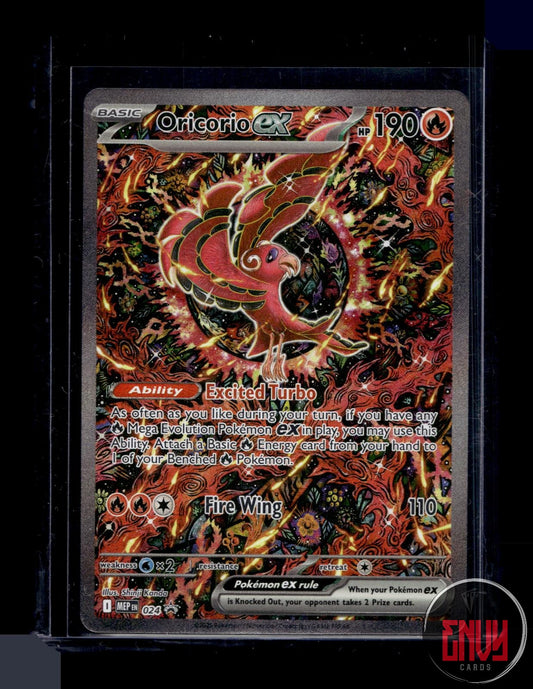 Oricorio ex Near Mint 024 Promo ME: Mega Evolution Promo Pokemon