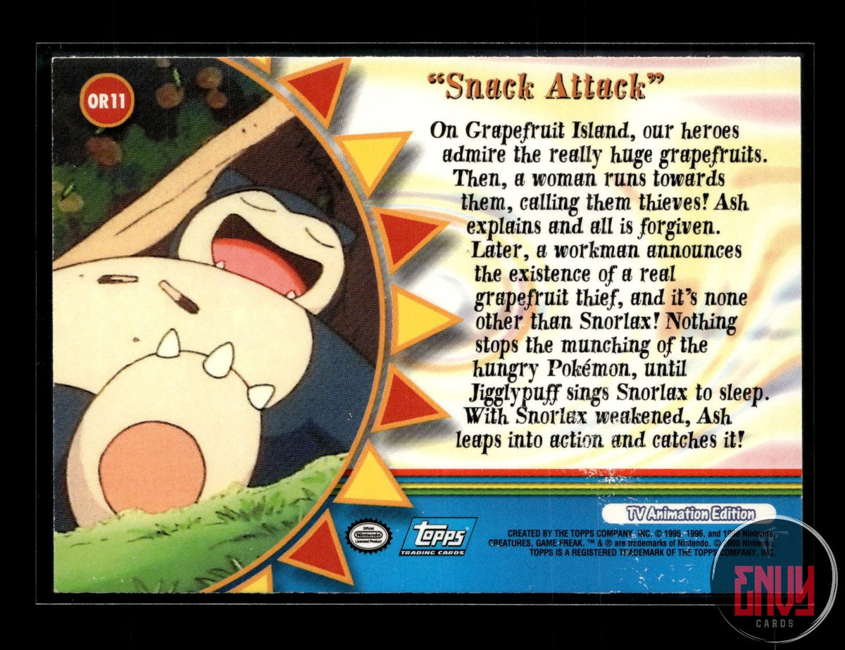 Snack Attack LP #175 Topps Trading Cards Series 3 Pokemon