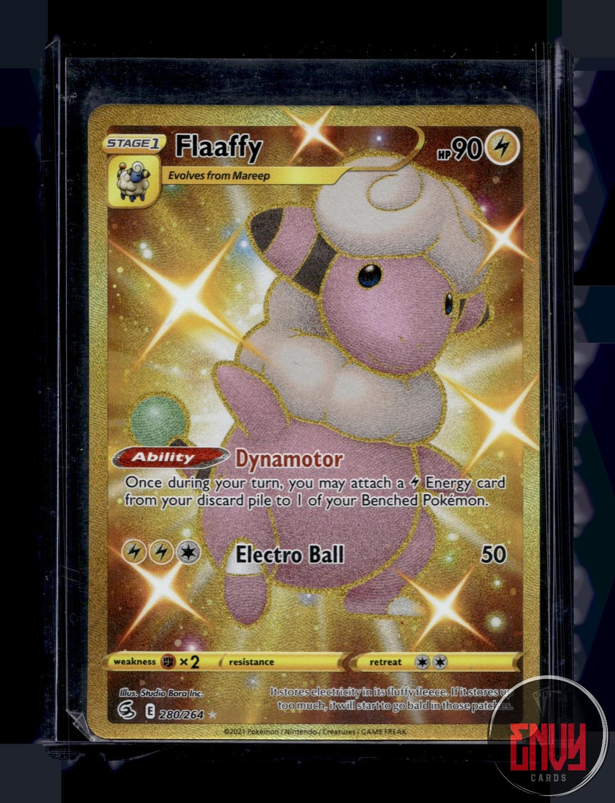 Flaaffy Near Mint 280/264 Secret Rare Fusion Strike Pokemon