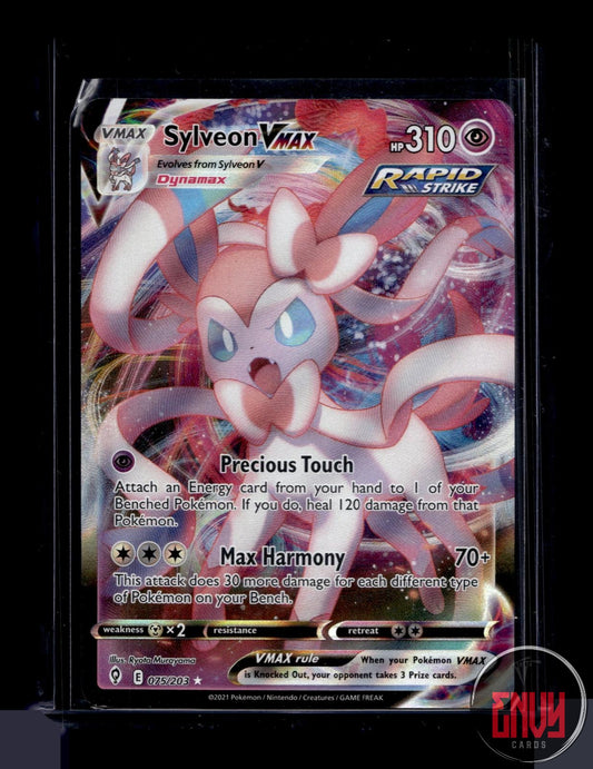 Sylveon VMAX Near Mint 075/203 VMAX Rare Evolving Skies Pokemon