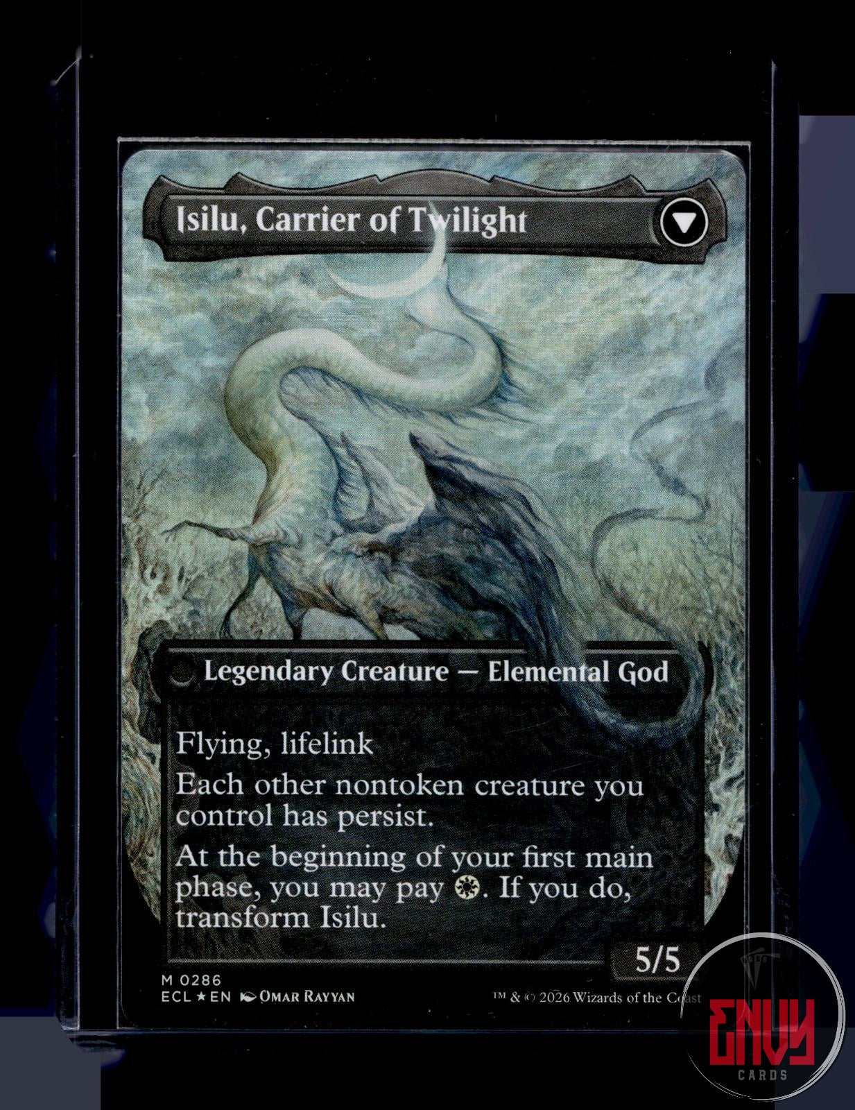 Eirdu, Carrier of Dawn (Borderless) NM 286 Lorwyn Eclipsed Foil