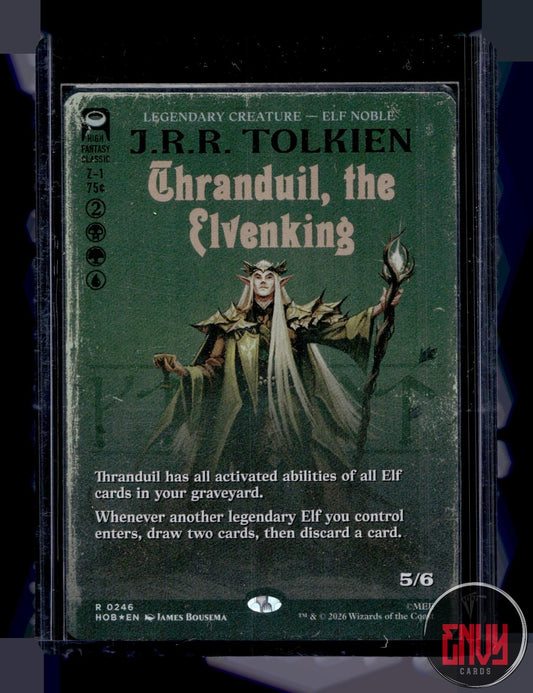 Thranduil, the Elvenking (Borderless) NM 246 The Hobbit Foil