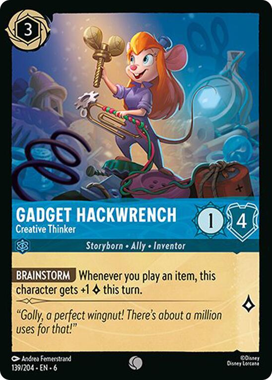Gadget Hackwrench - Creative Thinker [6 - 139/204]