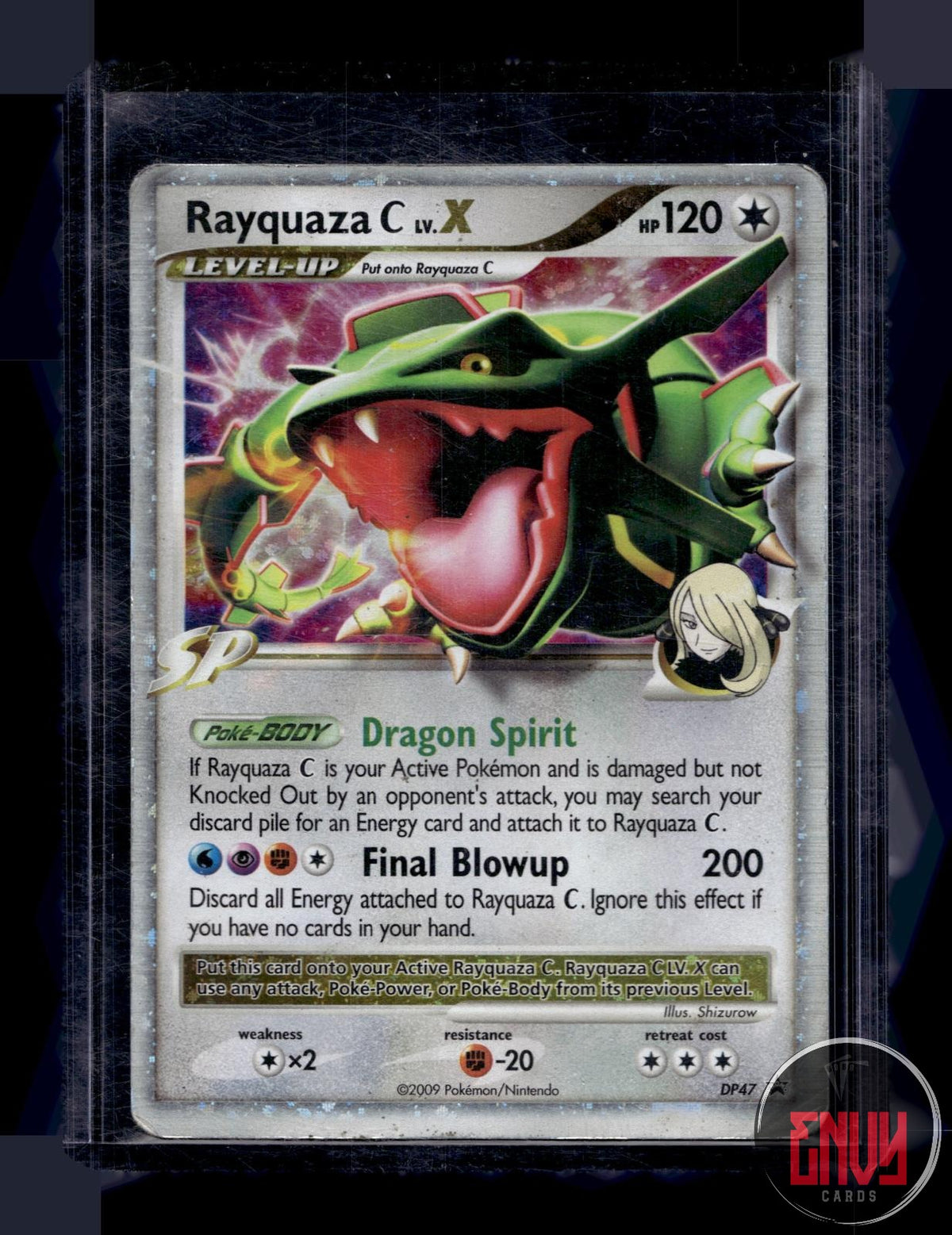 Rayquaza C LV.X DMG DP47 P Diamond and Pearl Promos Pokemon Holo