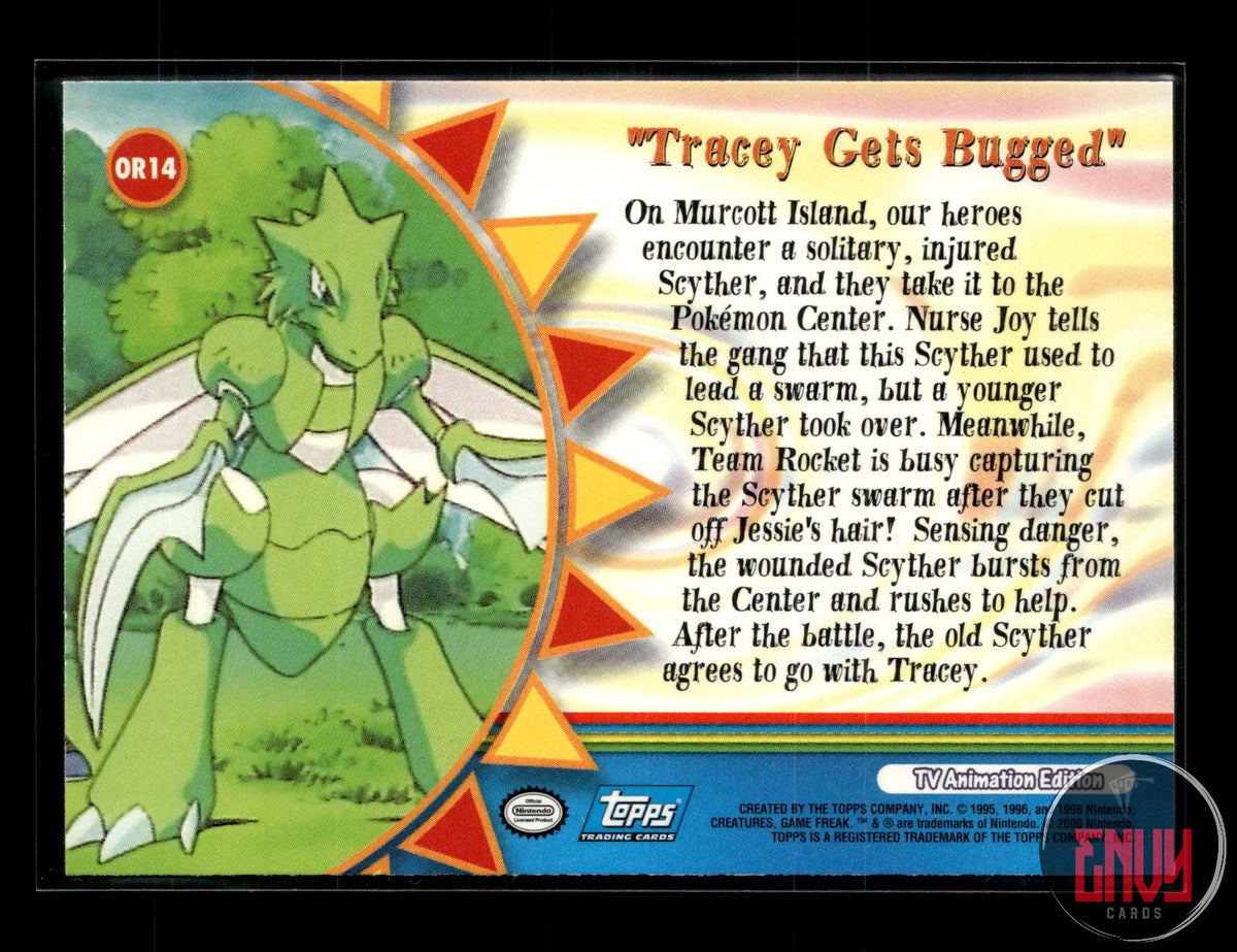 Tracey Gets Bugged LP #178 Topps Trading Cards Series 3 Pokemon