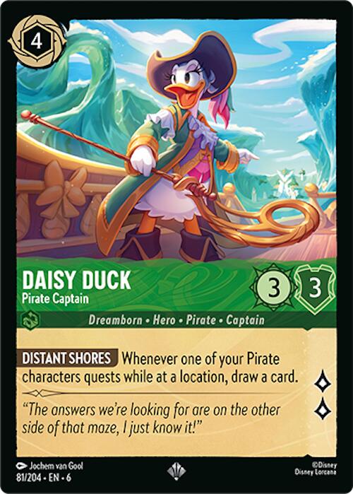 Daisy Duck - Pirate Captain