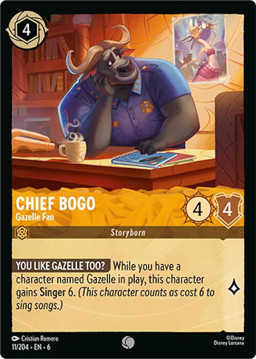 Chief Bogo - Gazelle Fan [6 - 11/204]