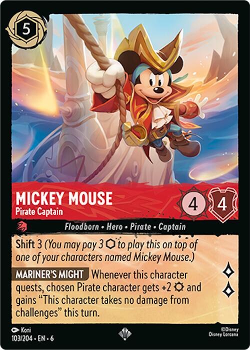 Mickey Mouse - Pirate Captain [6 - 103/204]