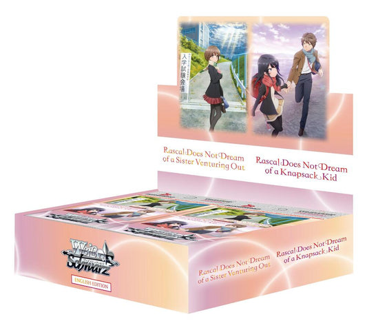 Weiss Schwarz: Rascal Does Not Dream of Santa Claus Booster Display