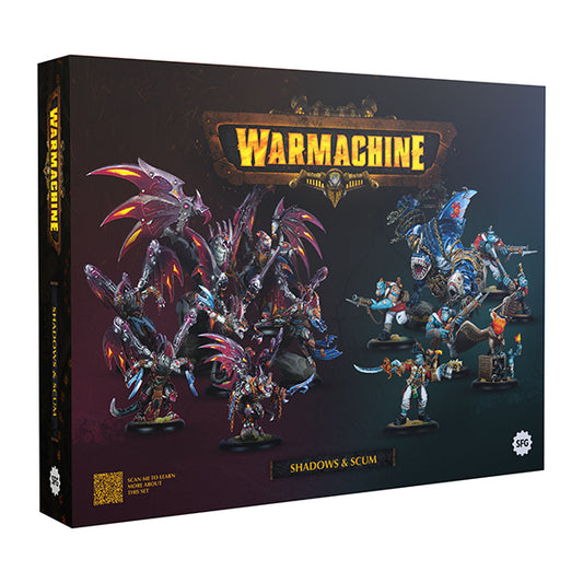Warmachine: Two-Player Starter Set- Shadows & Scum (Khymaera & Southern Kriels)