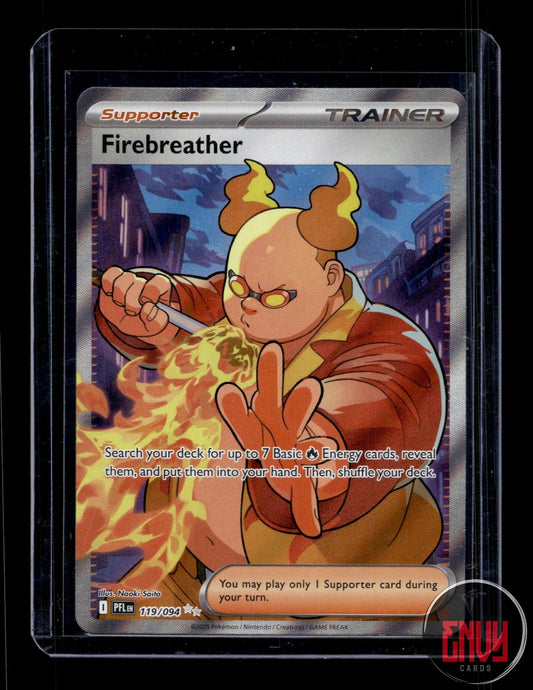 Firebreather Near Mint 119/094 Ultra Rare Phantasmal Flames Pokemon
