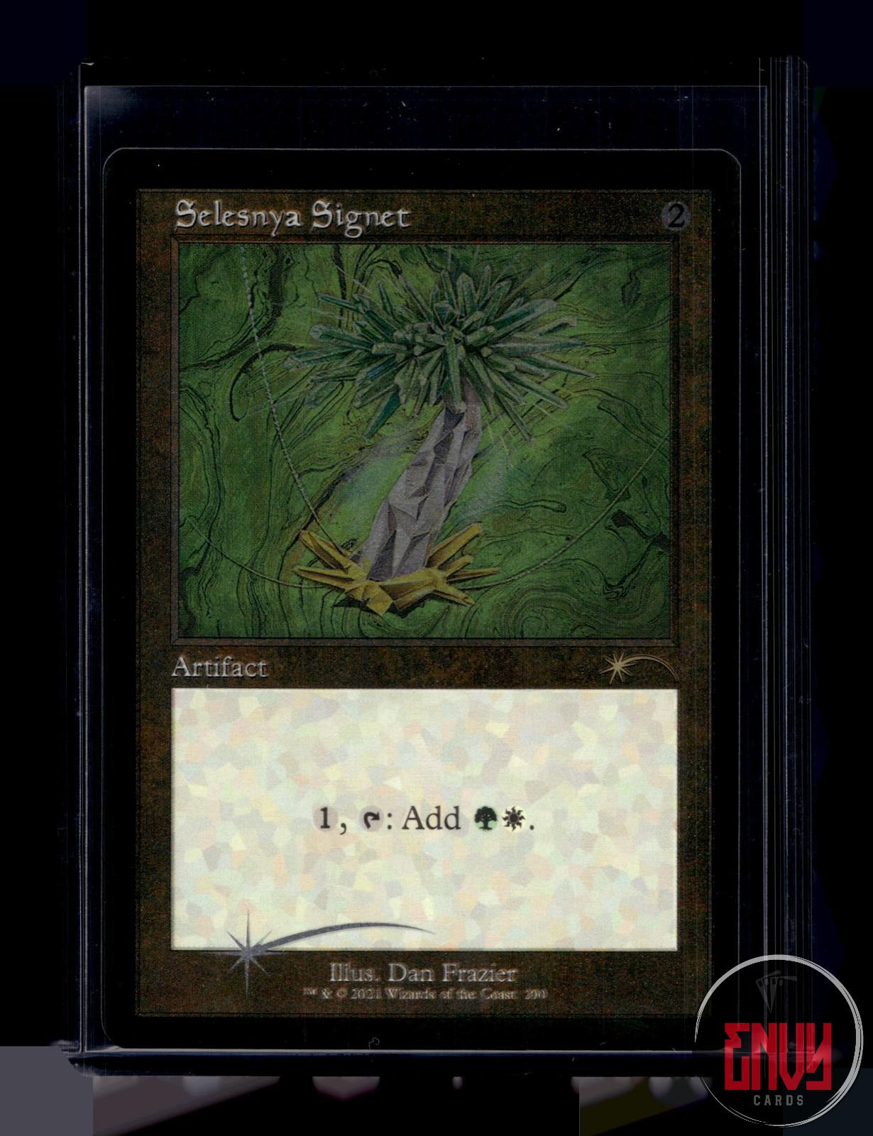 Selesnya Signet (Foil Etched) NM 290 Secret Lair Drop Series 