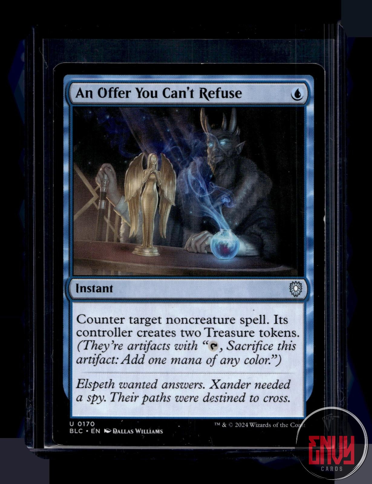 An Offer You Can't Refuse LP 170 Commander: Bloomburrow Magic: The Gathering