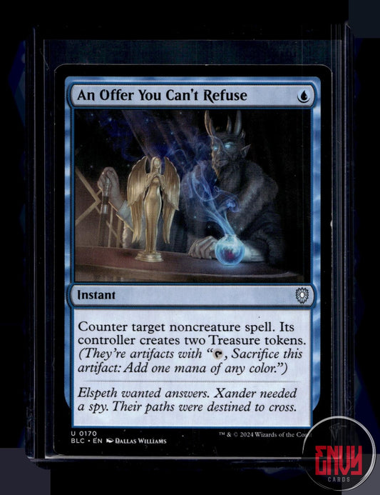 An Offer You Can't Refuse LP 170 Commander: Bloomburrow Magic: The Gathering