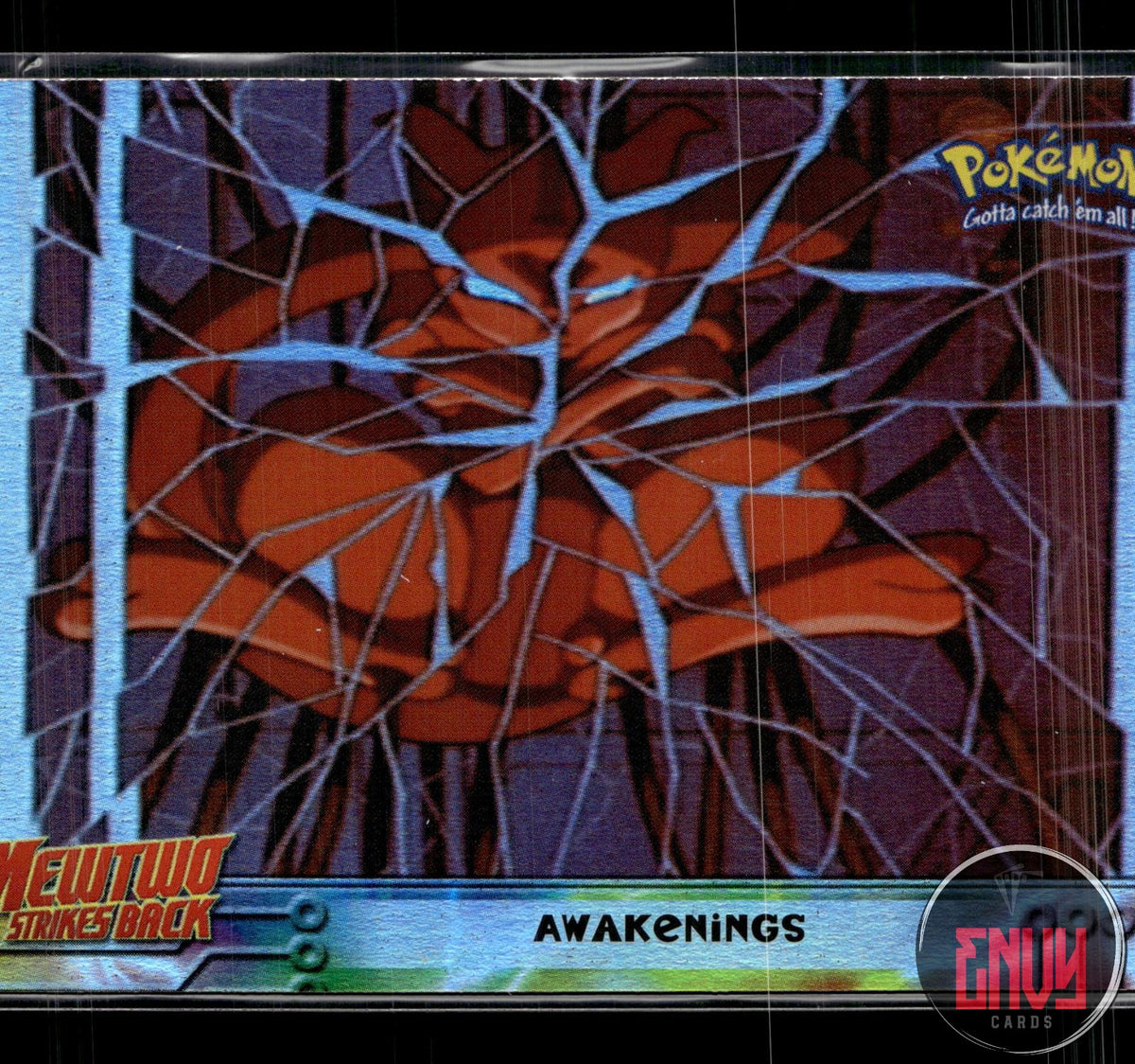 Awakenings LP #2 Topps The First Movie Trading Cards Pokemon FOIL