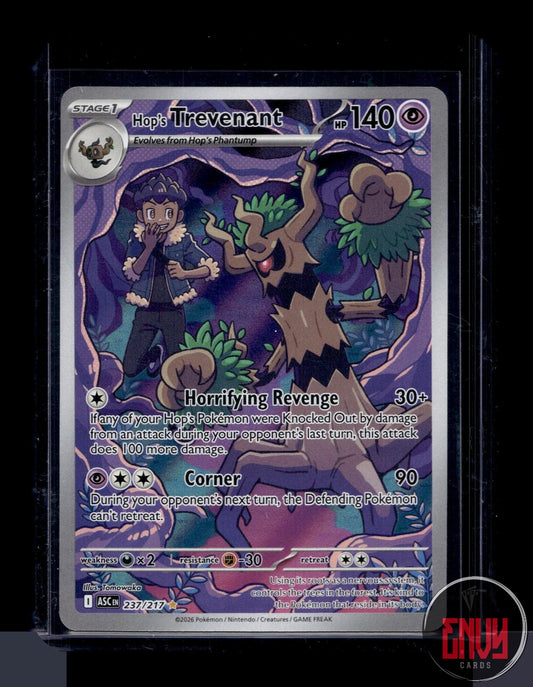Hop's Trevenant Near Mint 237/217 Illustration Rare Ascended Heroes Pokemon