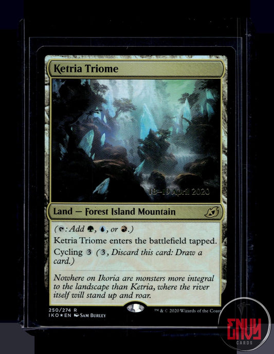 Ketria Triome Lightly Played 250 Rare Prerelease Cards