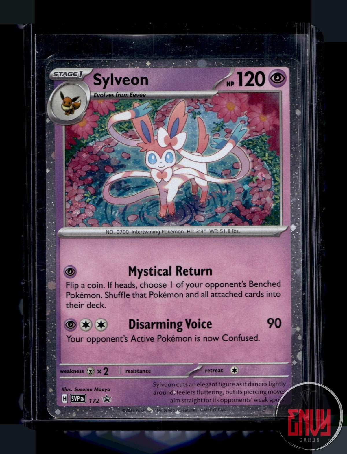 Sylveon (Cosmos Holo) NM 172 P Scarlet & Violet Promo Pokemon