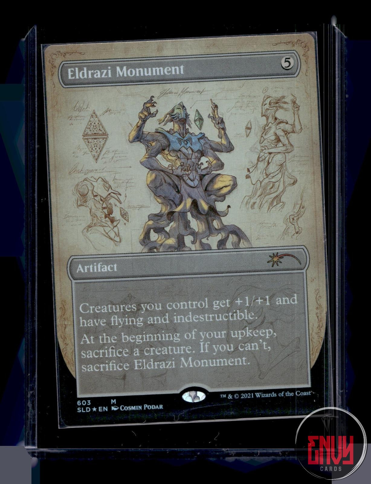 Eldrazi Monument NM 603 Mythic Secret Lair Drop Series Magic: The Gathering Foil