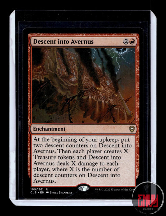 Descent into Avernus NM 169 Commander Legends: Battle for Baldur's Gate 