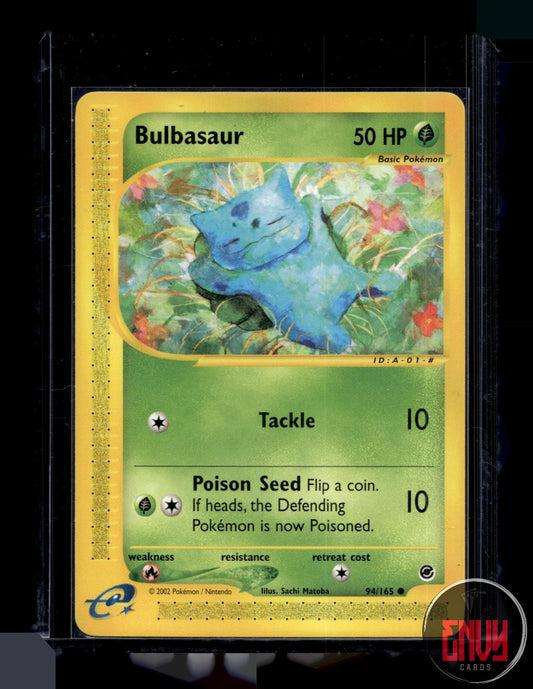 Bulbasaur Lightly Played 94/165 Common Expedition Base Set Pokemon