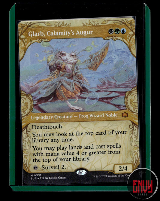 Glarb, Calamity's Augur (Showcase) NM 331 Bloomburrow Magic: The Gathering Foil