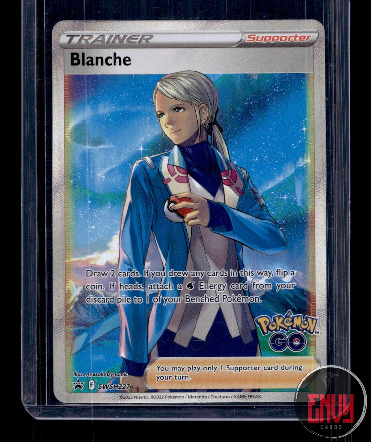 Blanche NM SWSH227 P Sword & Shield Promo Pokemon Holo
