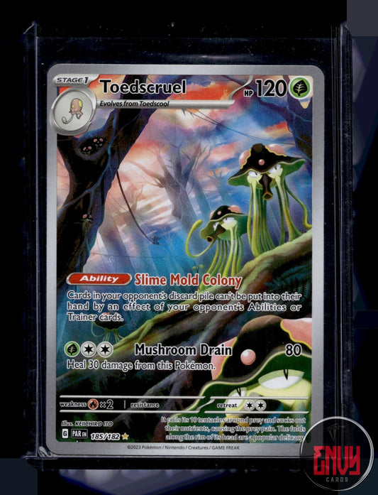 Toedscruel Near Mint 185/182 Illustration Rare Paradox Rift Pokemon