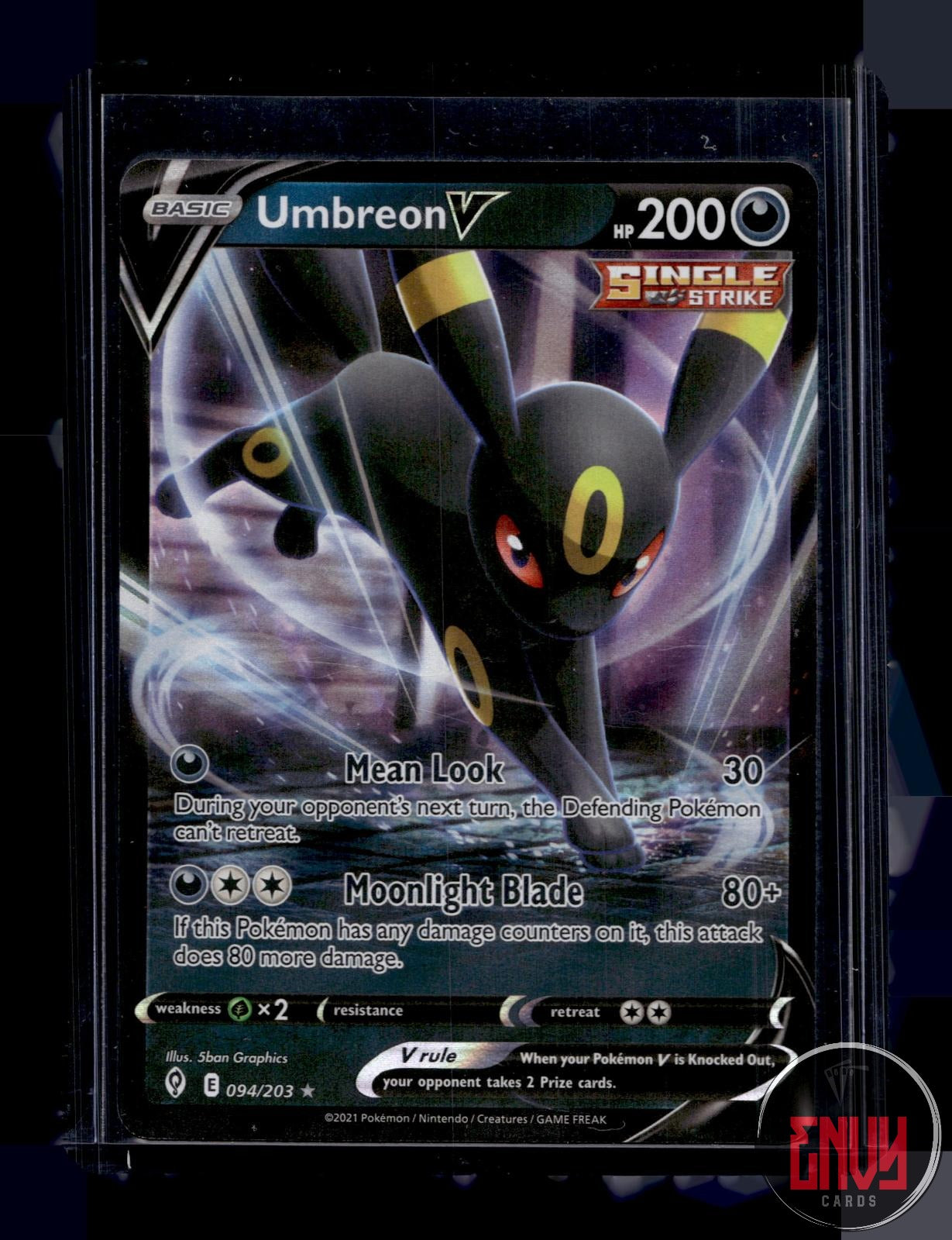Umbreon V (Non-Holo) Near Mint 94/203 Promo Deck Exclusives Pokemon