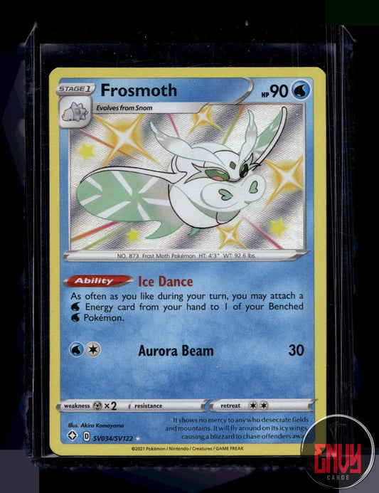 Frosmoth Near Mint SV034/SV122 Shiny Rare Shining Fates Shiny Vault Pokemon Holo