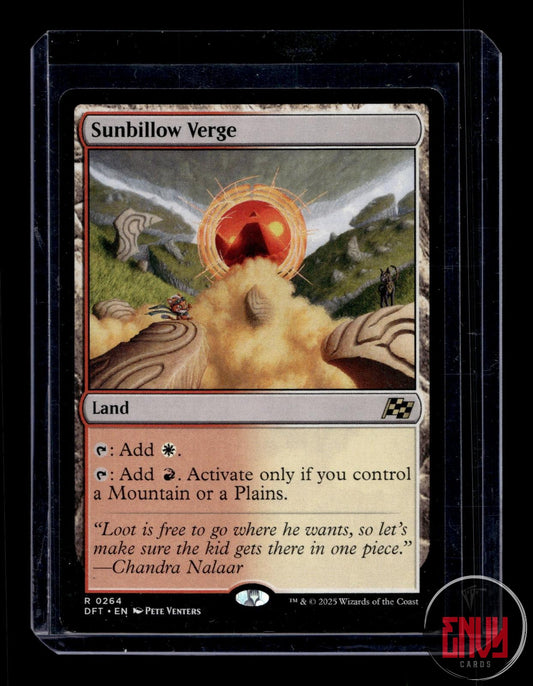 Sunbillow Verge Lightly Played 264 Rare Aetherdrift